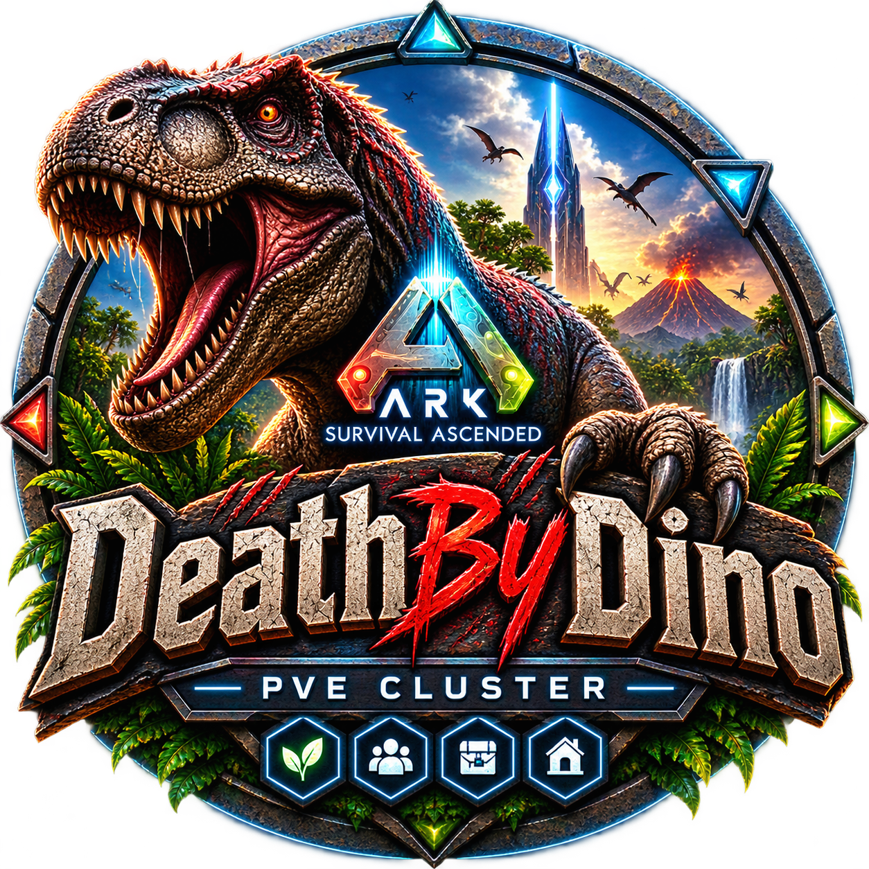 DeathByDino - Ark Unofficial Cluster